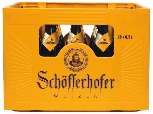 B1415 Schöfferhofer Hefe Hell 20 x 0,50l