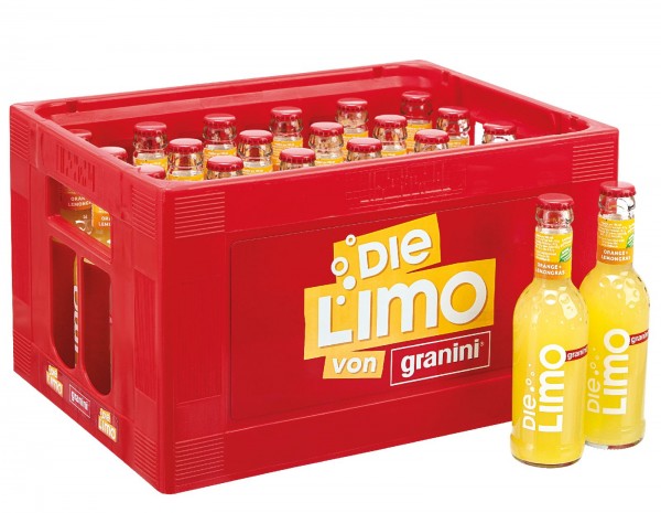 E3164 Granini Limo Orange + Lemongras 0,25l
