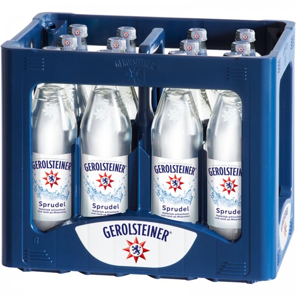 M4071 Gerolsteiner Sprudel 12 x 0,75l Glas