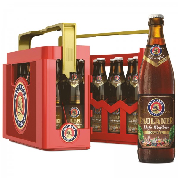 B1395 Paulaner Hefe dunkel 20 x 0,50l