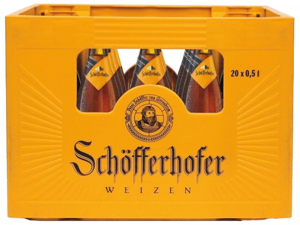 B1410 Schöfferhofer Hefe Dunkel 20 x 0,5l