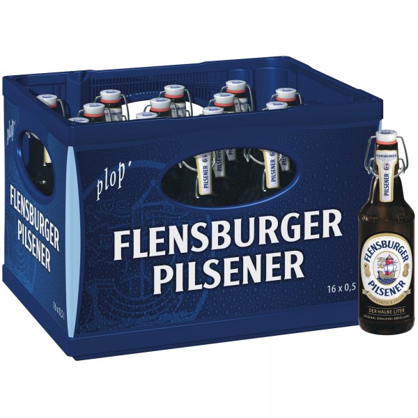 B1140 Flensburger Pilsener 16 x 0,50l