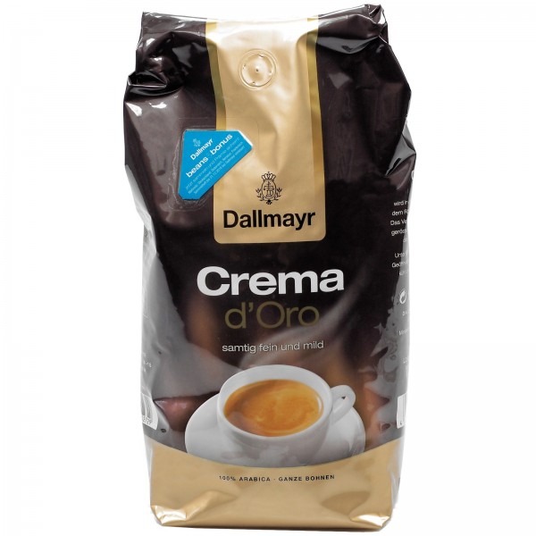 K5128 Dallmayr Crema d'oro (ganze Bohne)