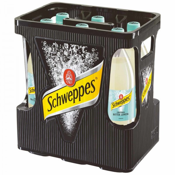 E3266 Schweppes Bitter Lemon 6 x 1,0l