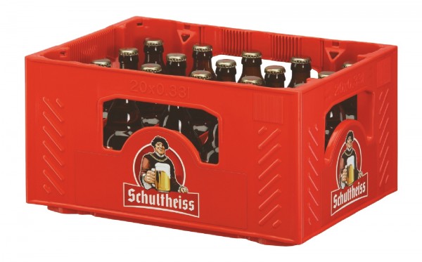 B1220 Schultheiss Pilsener steinie 20 x 0,33l