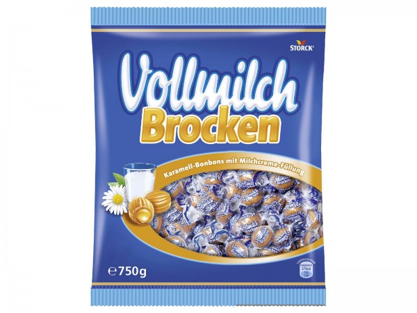 K6029 Storck Vollmilch Brocken 750g