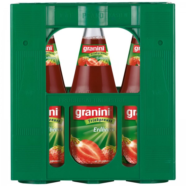 S2431 Granini Erdbeere 6 x 1,0l