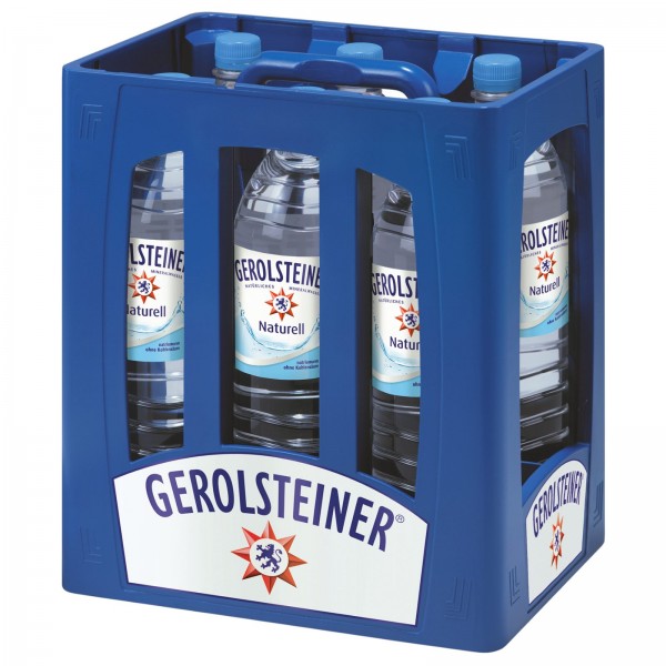 M4197 Gerolsteiner Naturell 6 x 1,50l PET