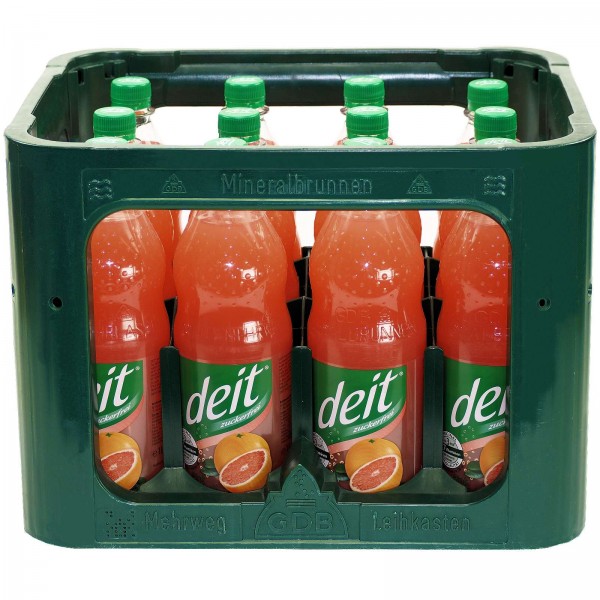 E3108 Deit Pink Grapefruit 12 x 1,0l PET