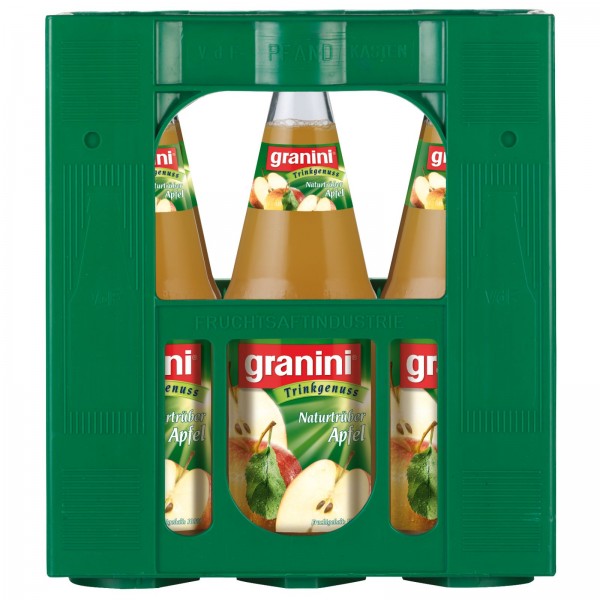 S2426 Granini Apfelsaft Trüb 6 x 1,0l
