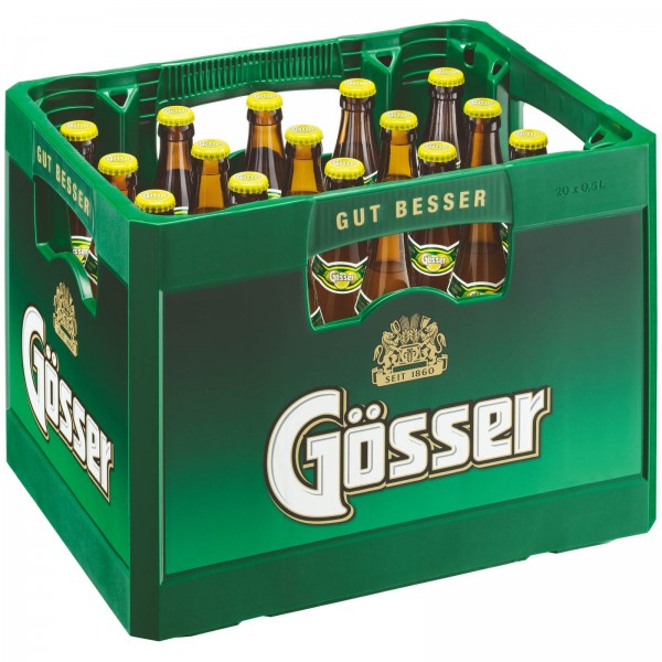 B1149 Gösser Naturradler 20 x 0,50l