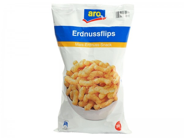 K5695 aro Erdnußflips 200g