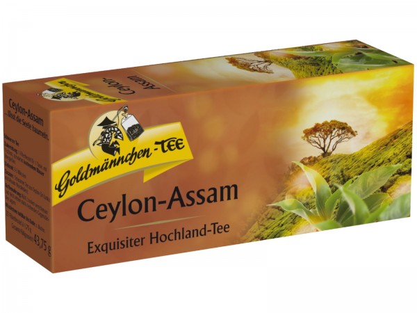K5187 Goldmännchen Schwarzer Tee Ceylon-Assam 25er