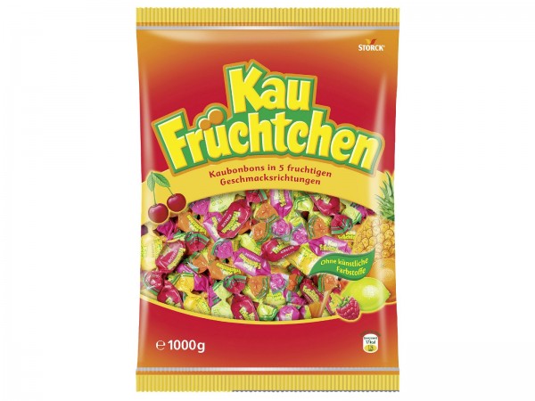 K6019 Storck Kau Früchtchen 1000g