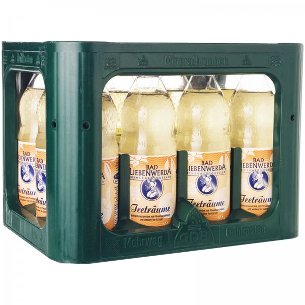 E3465 Bad Liebenwerda Weisser Tee + Pfirsich 12x1,0l PET