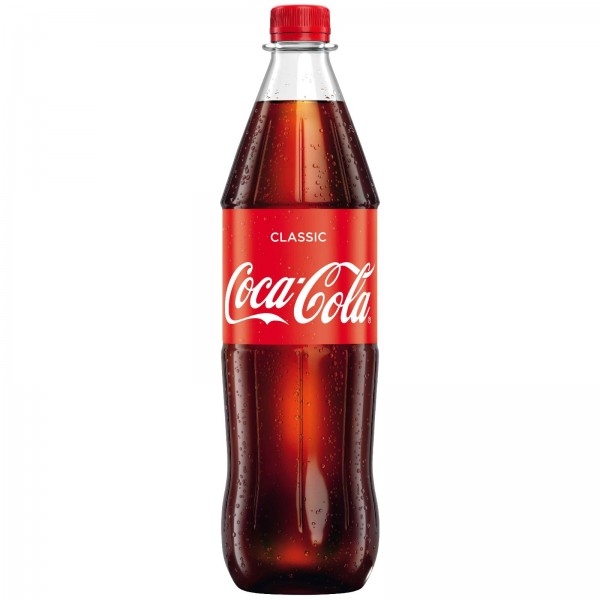 E0075 Flasche Coca Cola 1,0l