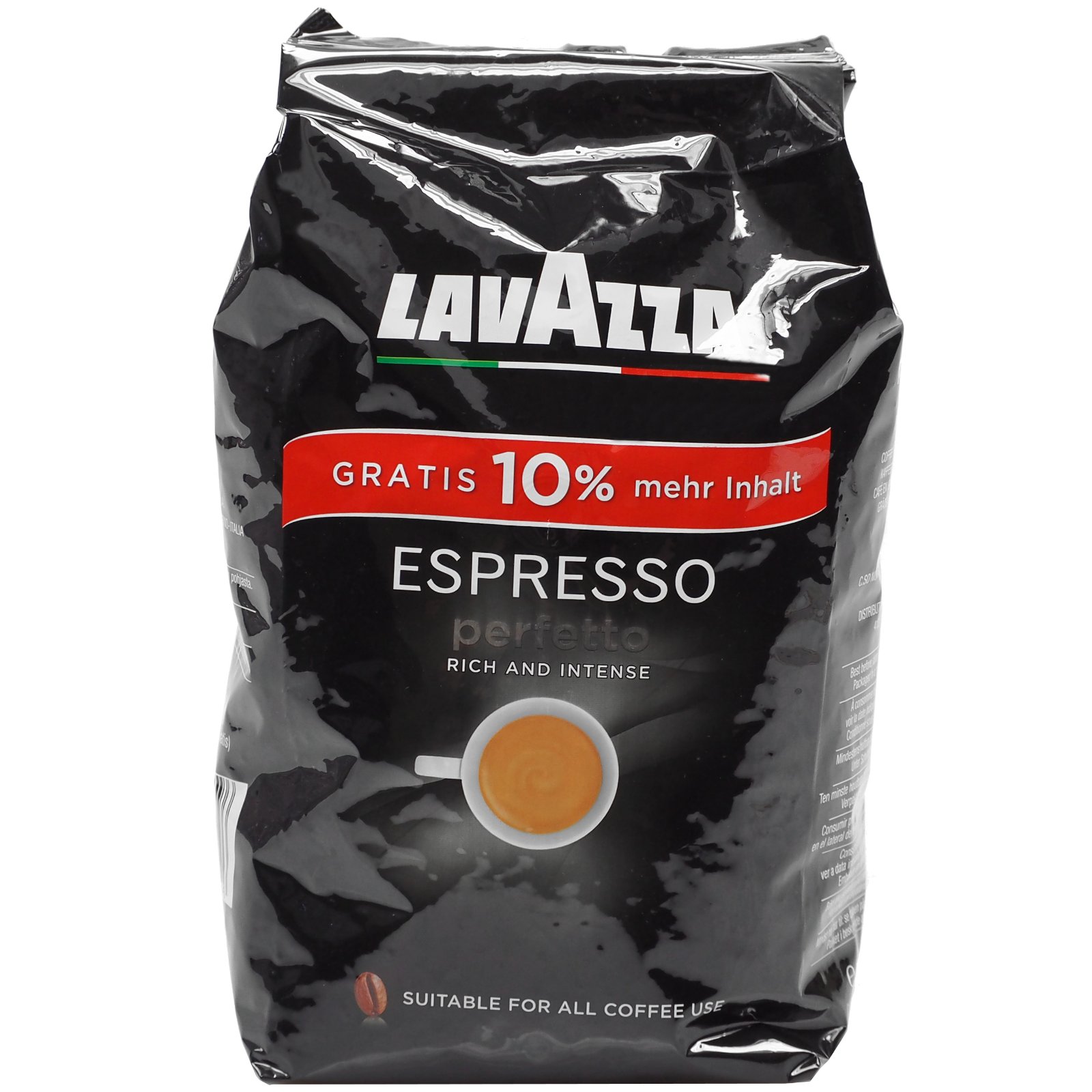 Wir liefern Ihnen in Berlin Lavazza Espresso Perfetto 1 Kg | GRIHED ...