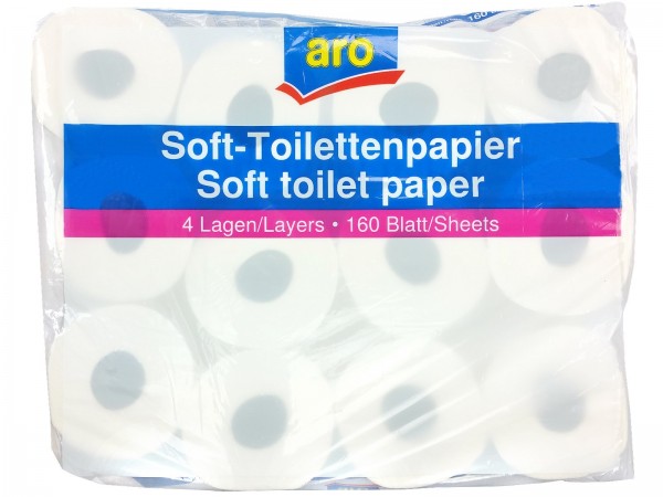 N6974 Toilettenpapier ARO 4lg 24 x 160 Bl.