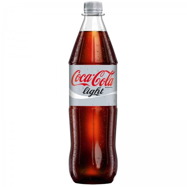 E0085 Flasche Coca Cola light 1,0l 