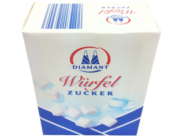 K5240 Diamant weisser Würfelzucker 500g