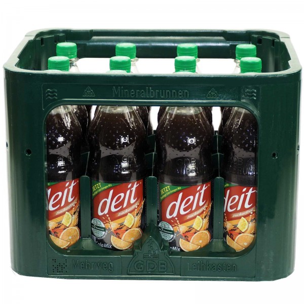 E3103 Deit Cola Mix 12 x 1,0l PET