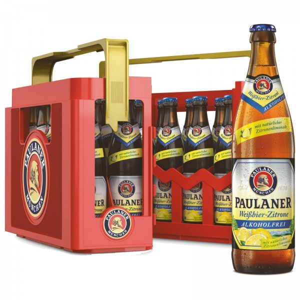 B1439 Paulaner Alkoholfrei + Zitrone 20 x 0,50l