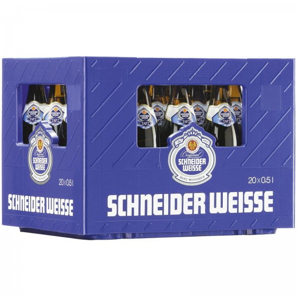 B1408 Schneider Weisse Kristall TAP2 20x0,50l