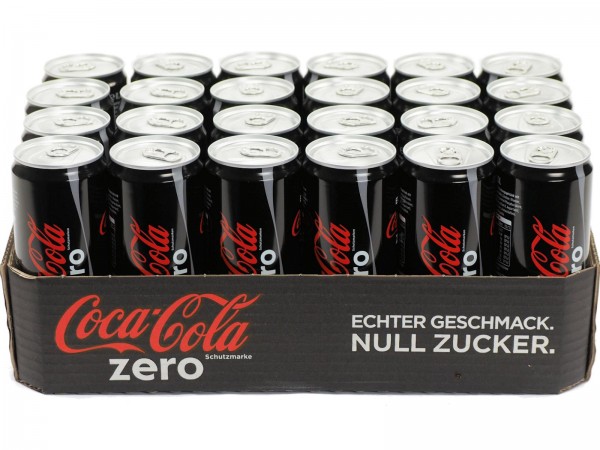 E3185 Coca Cola Zero 24 x 0,33l Dosen