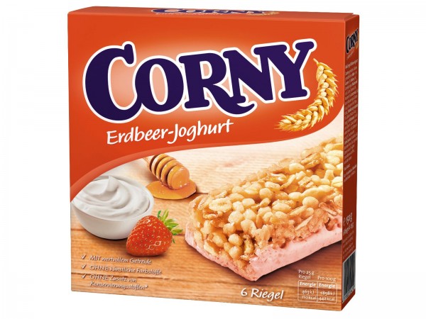 K6040 Corny Erdbeere-Joghurt 6 x 25g