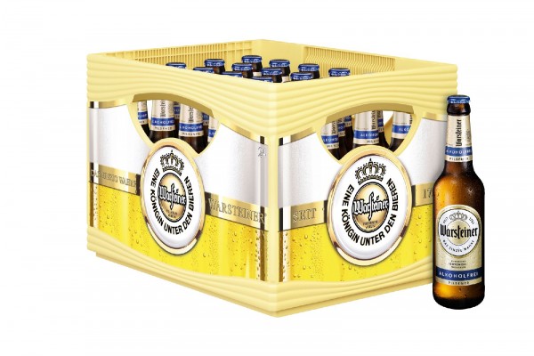 B1372 Warsteiner Alkoholfrei 24 x 0,33l