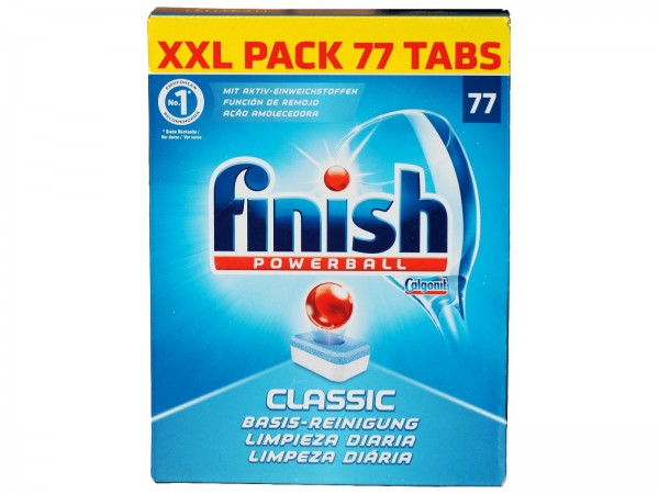 N6948 finish Powerball Classic Spülmaschinen-Tabs 77er
