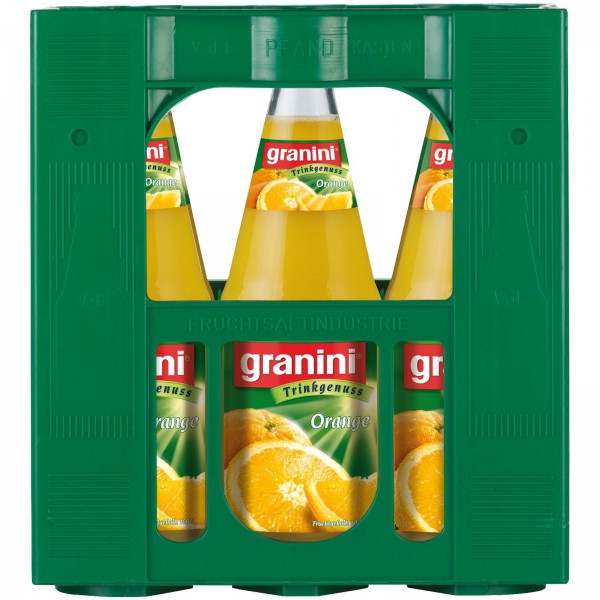 S2438 Granini Orangensaft 6 x 1,0l