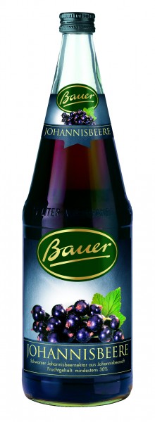 Bauer schw. Johannisbeere 1,0l