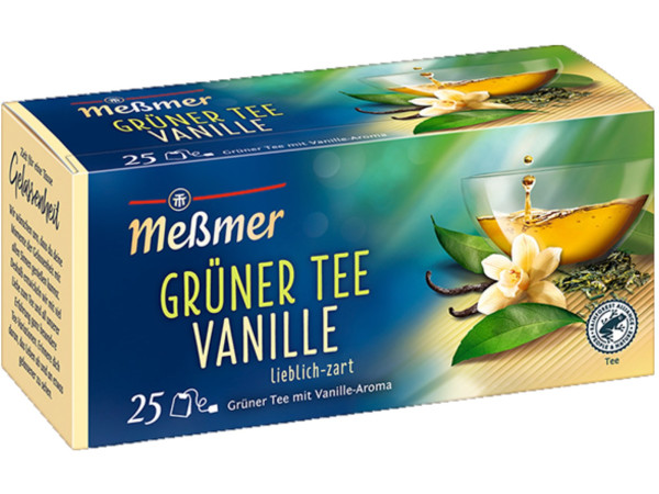 K5214 Meßmer grüner Tee mit Vanille 25er