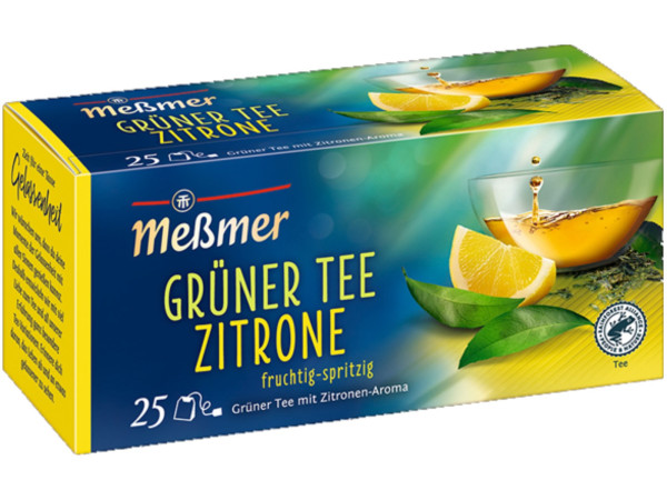 K5215 Meßmer grüner Tee mit Zitrone