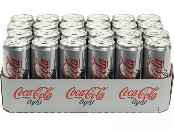 Coca Cola light 24 x 0,33l Dosen