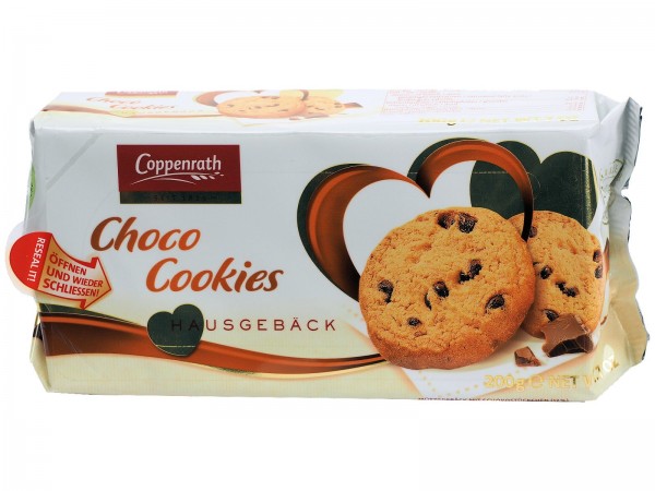 K5590 Coppenrath Choco Cookies 200g