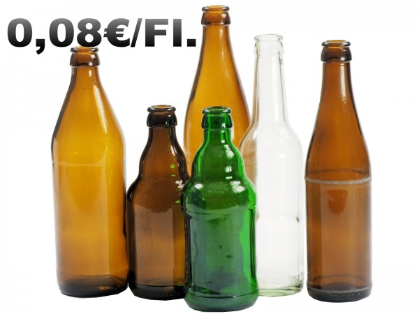 L0008 Leergut Einzelflasche Bier 0,08€