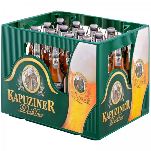 B1386 Kapuziner Weizen Kristall 20 x 0,50l