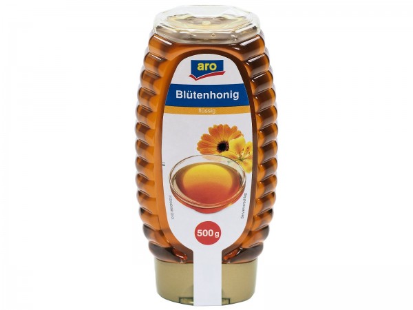 S0101 aro Blütenhonig 500ml 