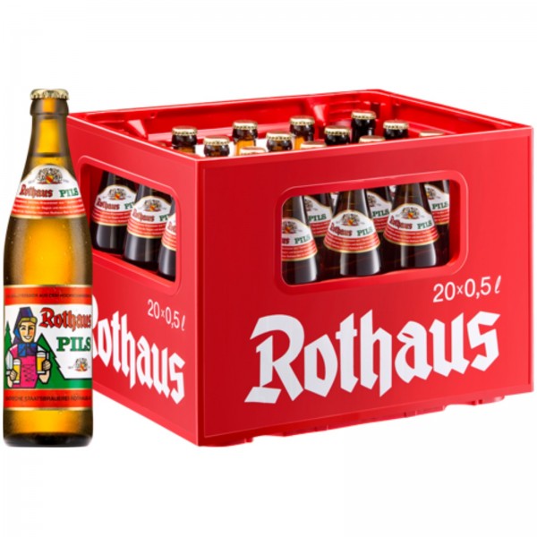 B1212 Rothaus Pils 20 x 0,50l