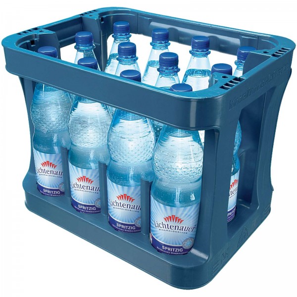 M4057 Lichtenauer Mineralwasser Spritzig 12 x 1,0l PET