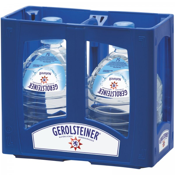 M4206 Gerolsteiner Naturell 2x5,0l Bottle