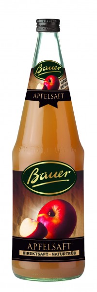 Flasche Bauer Apfel trüb (Direkt) 1,0l