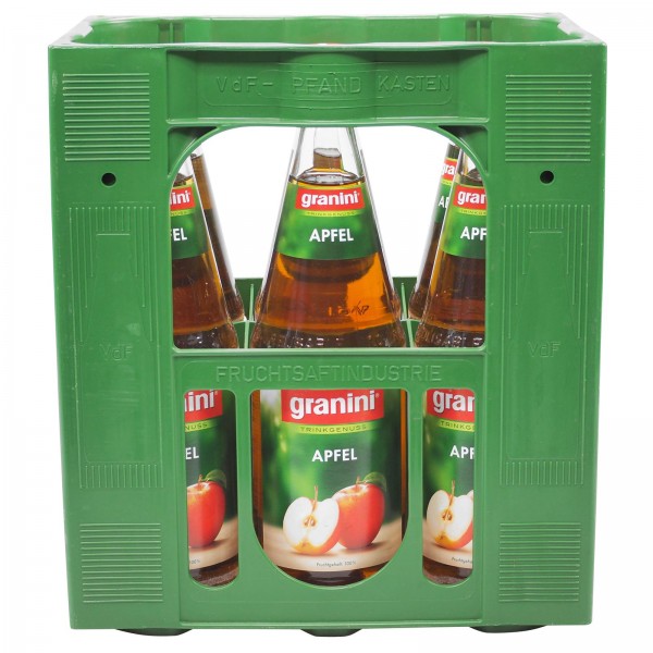 S2424 Granini Apfelsaft Klar 6 x 1,0l