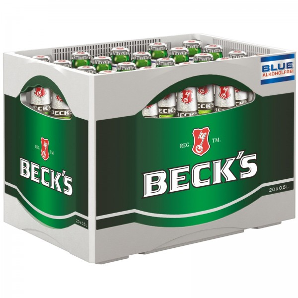 B1325 Beck's Bier Blue Alkoholfrei 20 x 0,50l