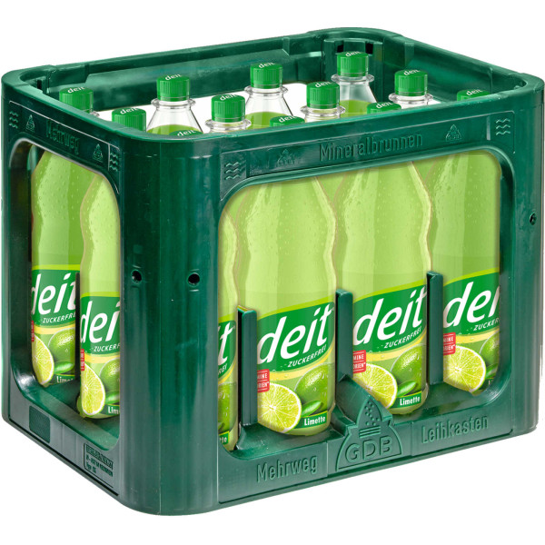 E3090 Deit Limette1,0l PET