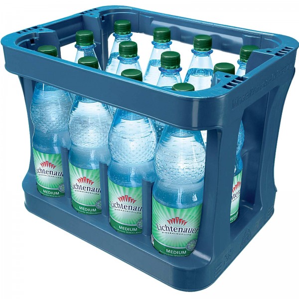 M4172 Lichtenauer Mineralwasser Medium 12 x 1,0l PET