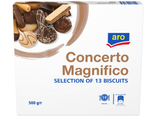 K5580 aro Concerto Bisquitmischung 500g