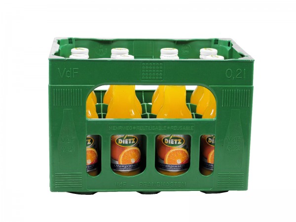 S2814 Dietz Orangensaft 12 x 0,20l